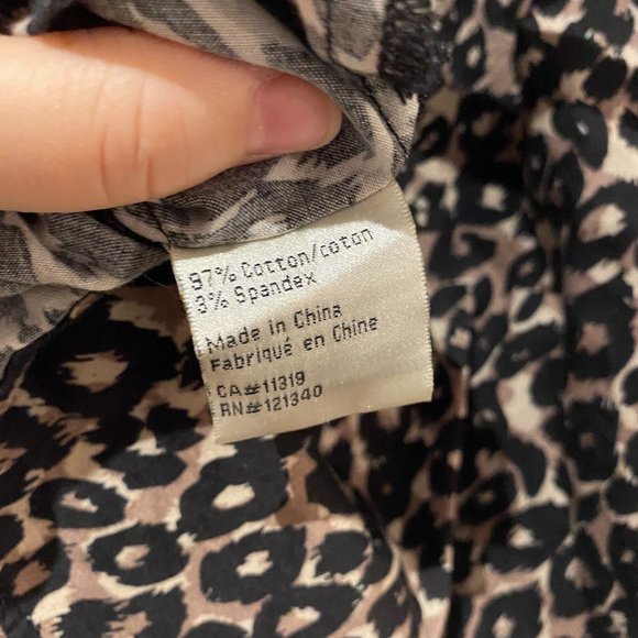 Dynamite Cheetah Belted Top - Picture 4 of 4